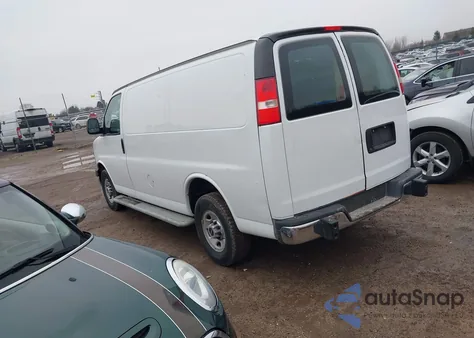 2015 GMC Savana 2500 Work Van from USA, damaged, VIN 1GTW7FCF2F1903598